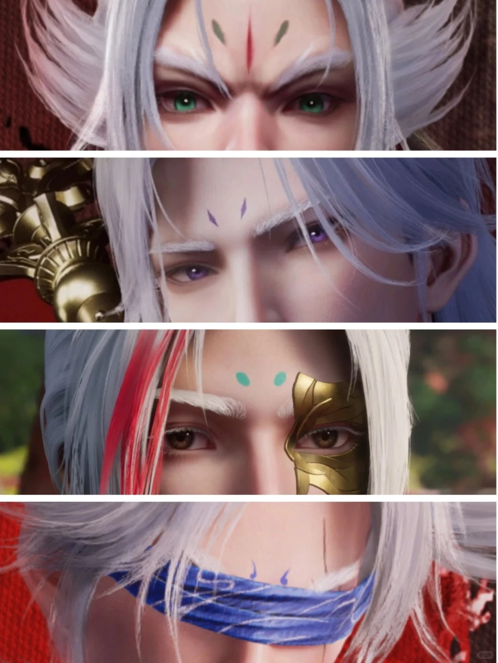 Vẻ mặt An Hải Vương lạnh lùng đầy khí chất vương giả