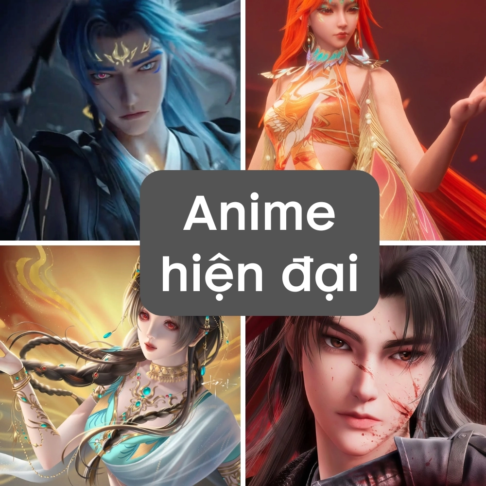 Khám phá kho tàng anime hiện đại đẹp nhất 
