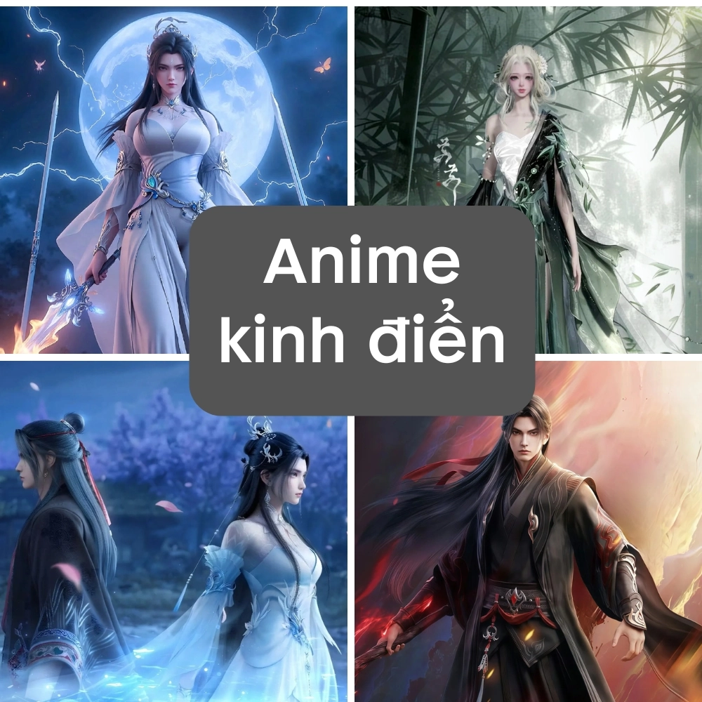 Khám phá kho ảnh anime kinh điển chất lượng
