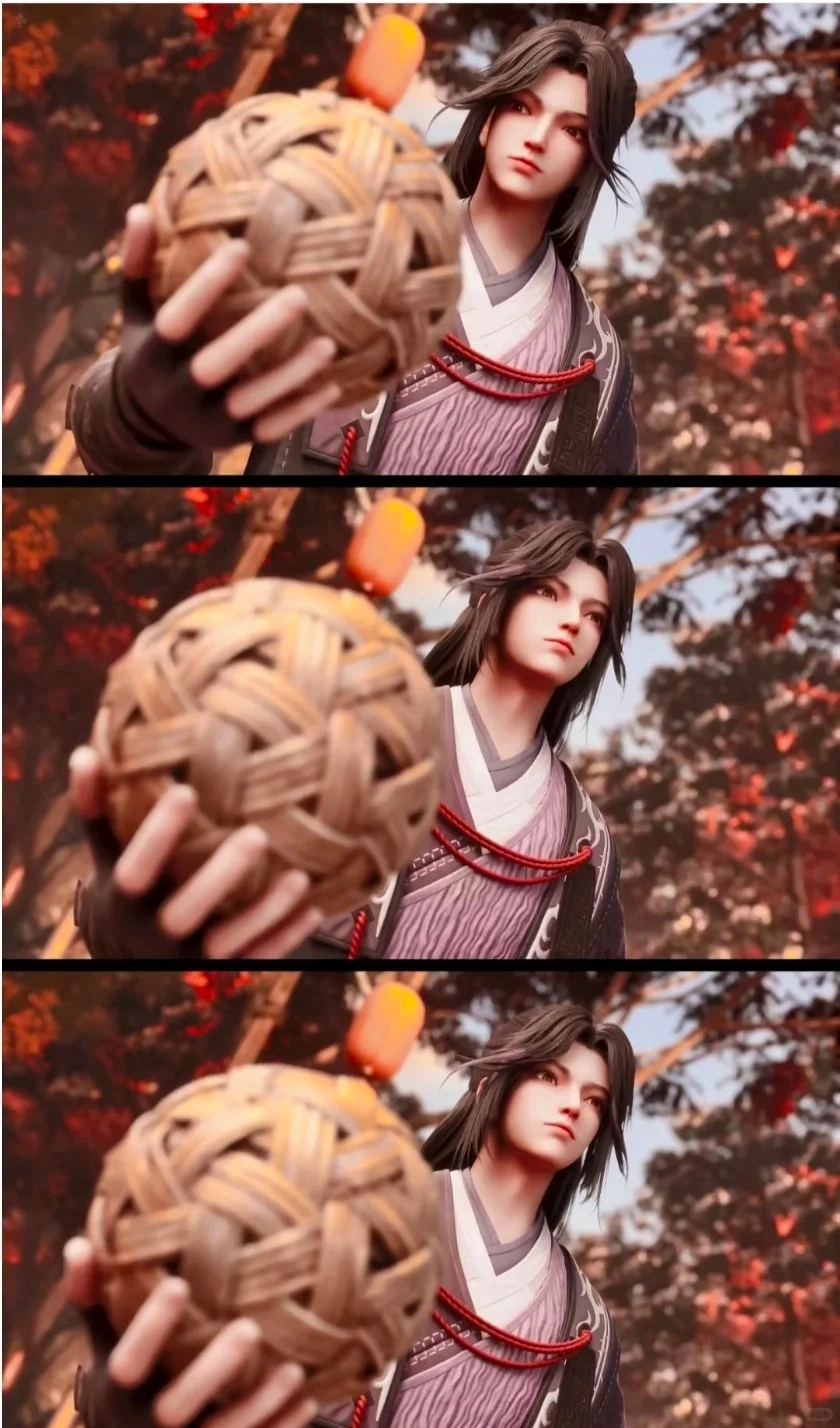 Avatar Bạch Hồ Yêu Vương phong cách anime hiện đại