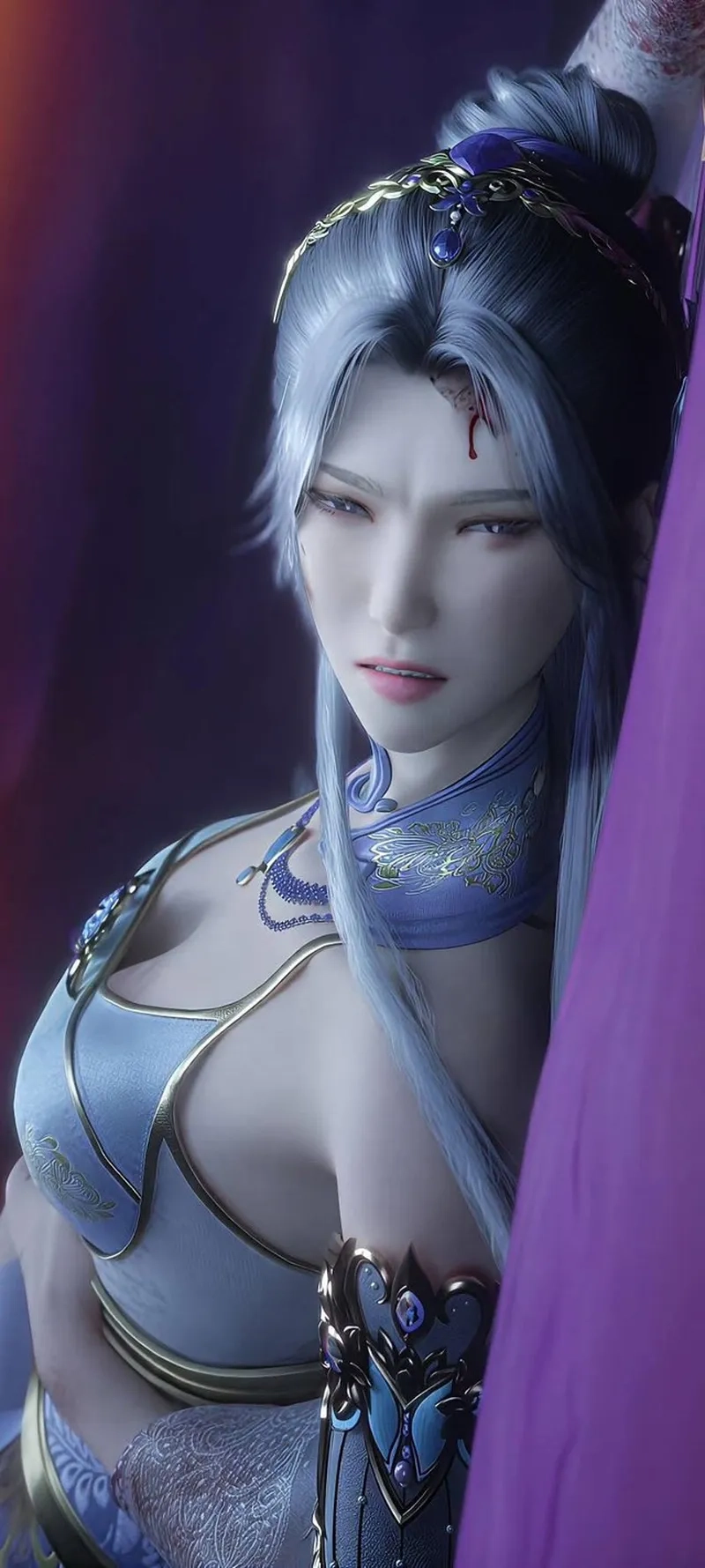 Thi triển chiêu thức Bạch U U thần thông 