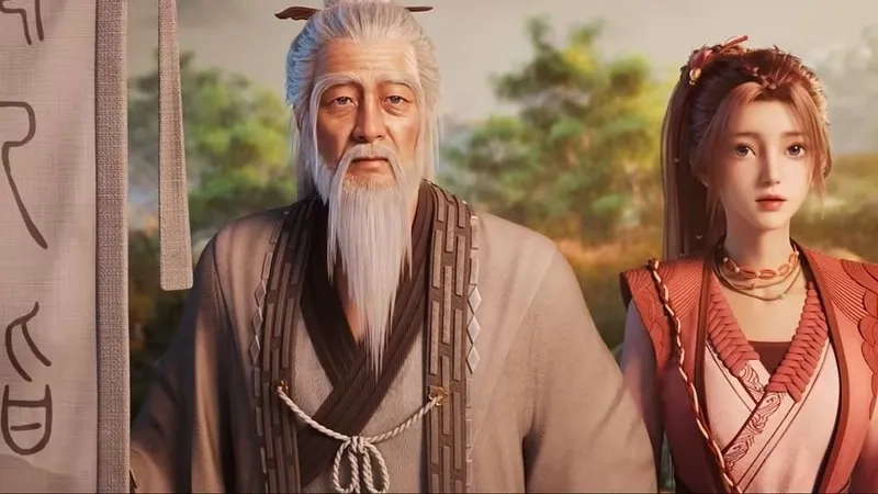 Nét mặt Chu Nhất Tiên thông thái sâu sắc