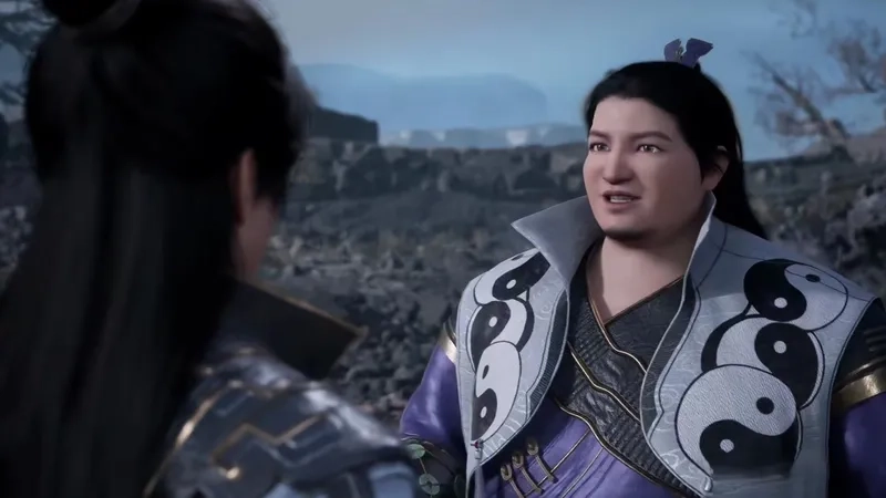 Hình ảnh hé lộ chiều sâu nhân vật Đoàn Đức Già Thiên