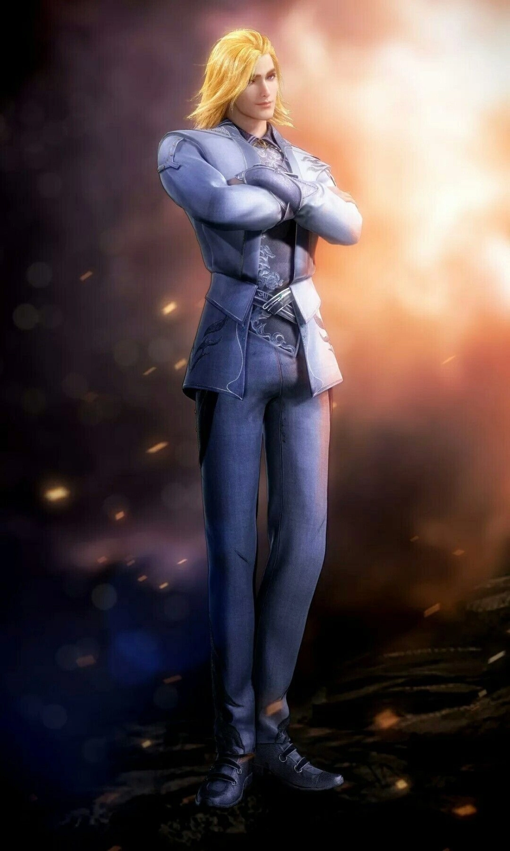 Hình ảnh Đới Mộc Bạch chiến đấu đầy khí thế