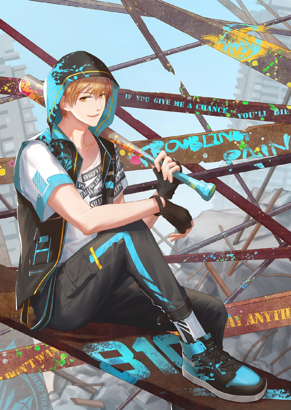 Hình ảnh Hoàng Thiếu Thiên đẹp rực rỡ sắc màu