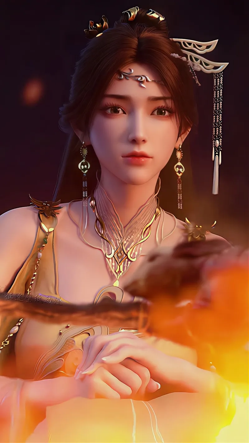 Cận cảnh Tử Mang Nhận Kim Bình Nhi tím