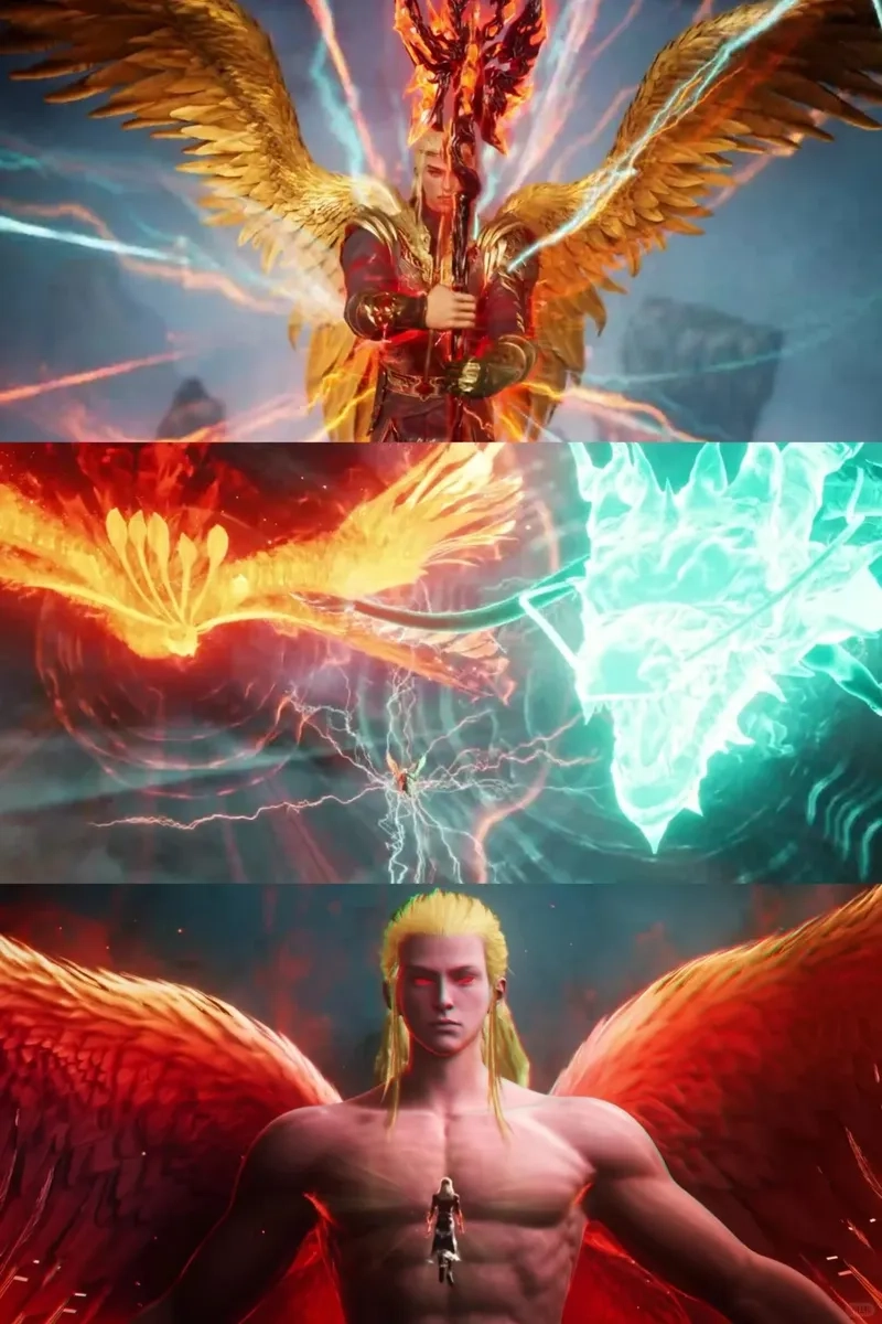 Phiên bản Kim Sí Tiểu Bằng Vương anime rất cuốn