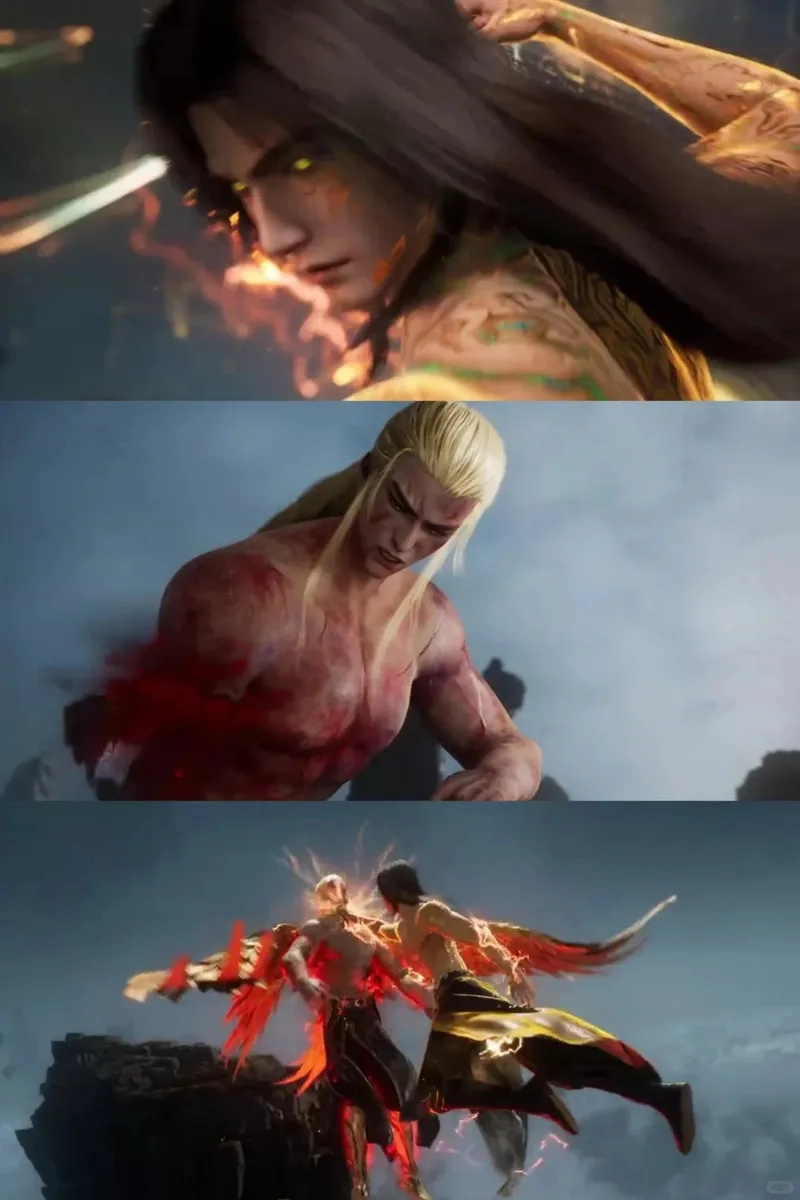 Tạo hình Kim Sí Tiểu Bằng Vương hoạt hình nổi bật