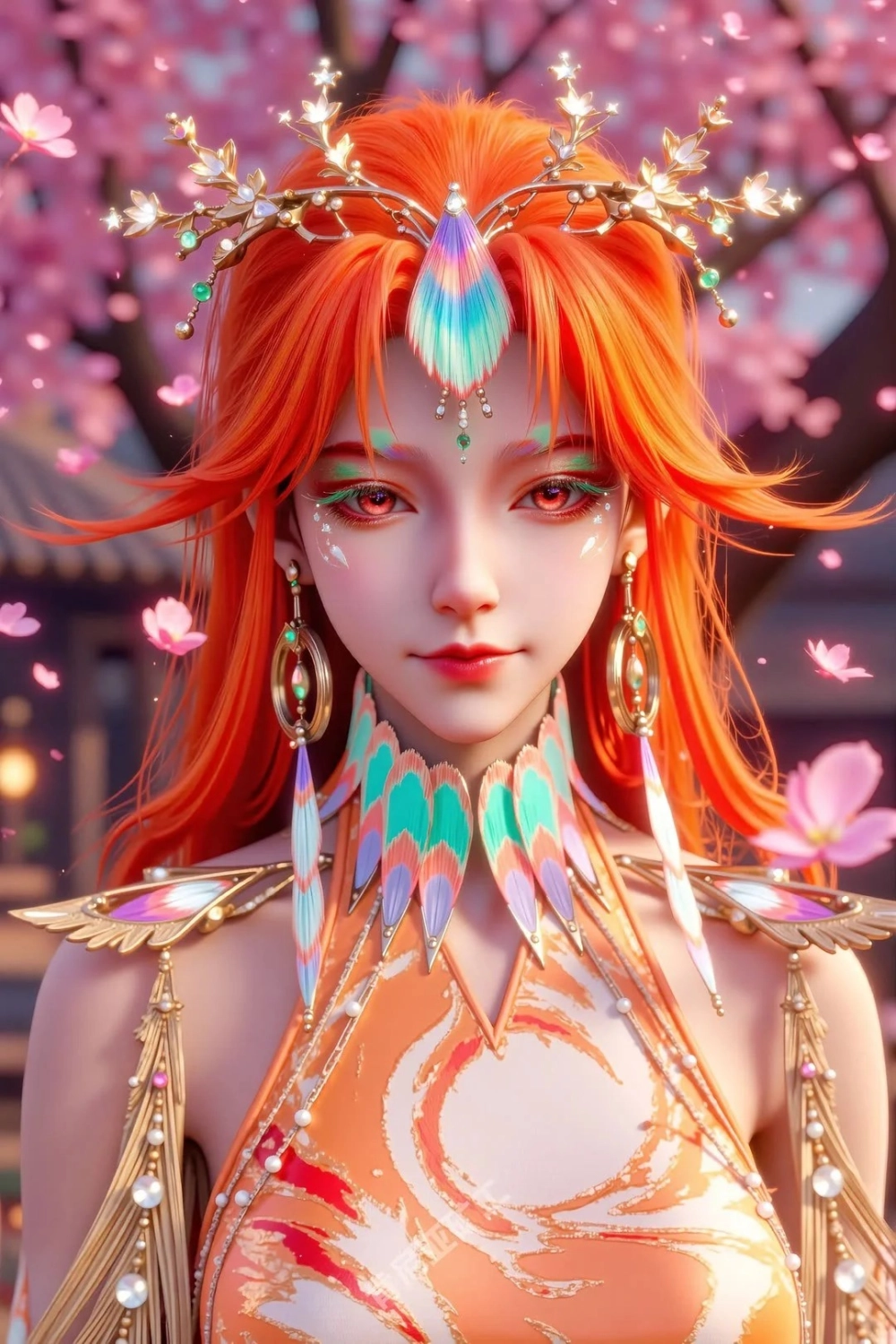 Hình ảnh Liễu Thất Nguyệt đẹp rạng ngời với đôi mắt phượng