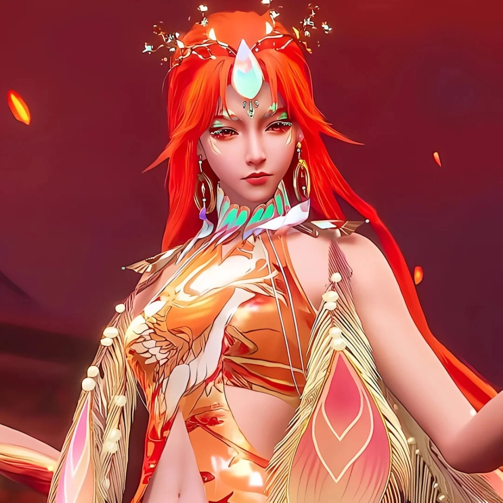 Liễu Thất Nguyệt thức tỉnh thần huyết tỏa ra hào quang rực rỡ