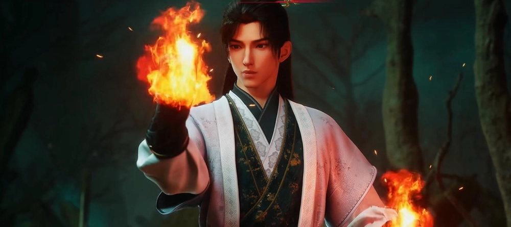 Hình ảnh Mạnh Thiếu Bạch Vĩnh Sinh trong tư thế chiến đấu