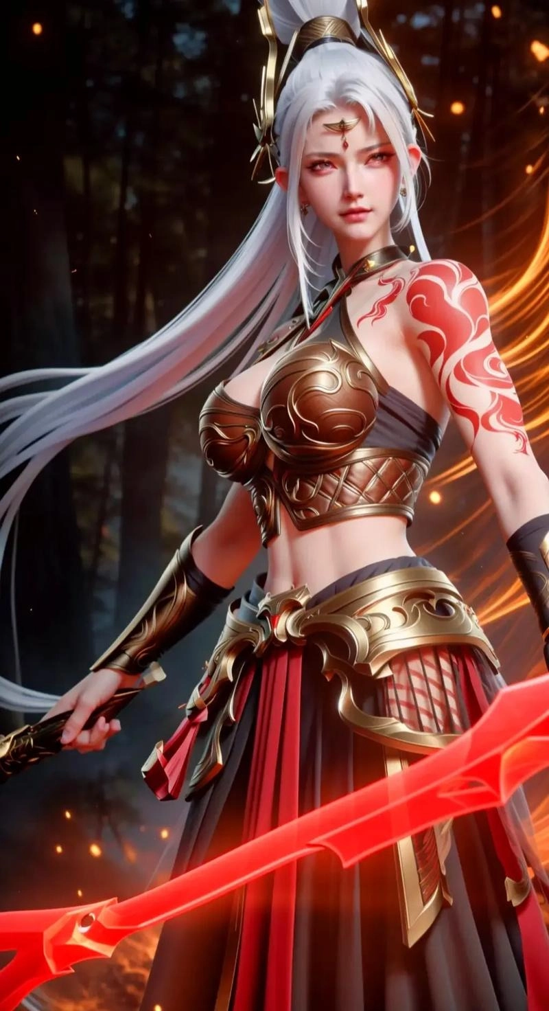 Tạo hình Mạnh Tiên Cô truyện với trang phục cổ phong quý phái