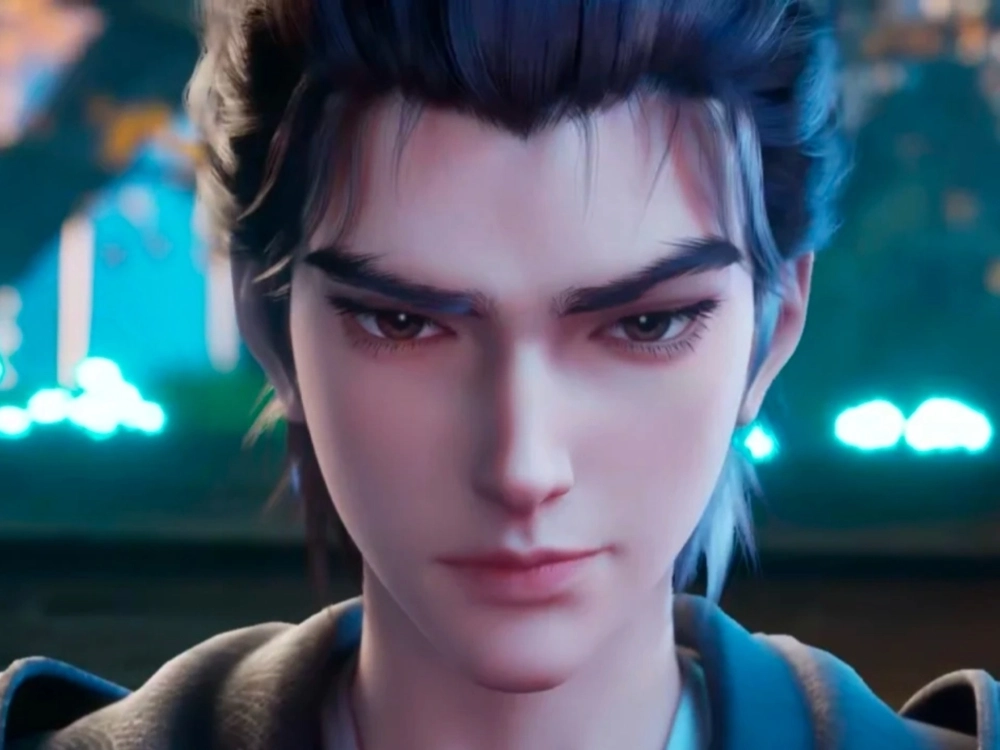 Ảnh Mạnh Xuyên ngầu khi sử dụng đao pháp