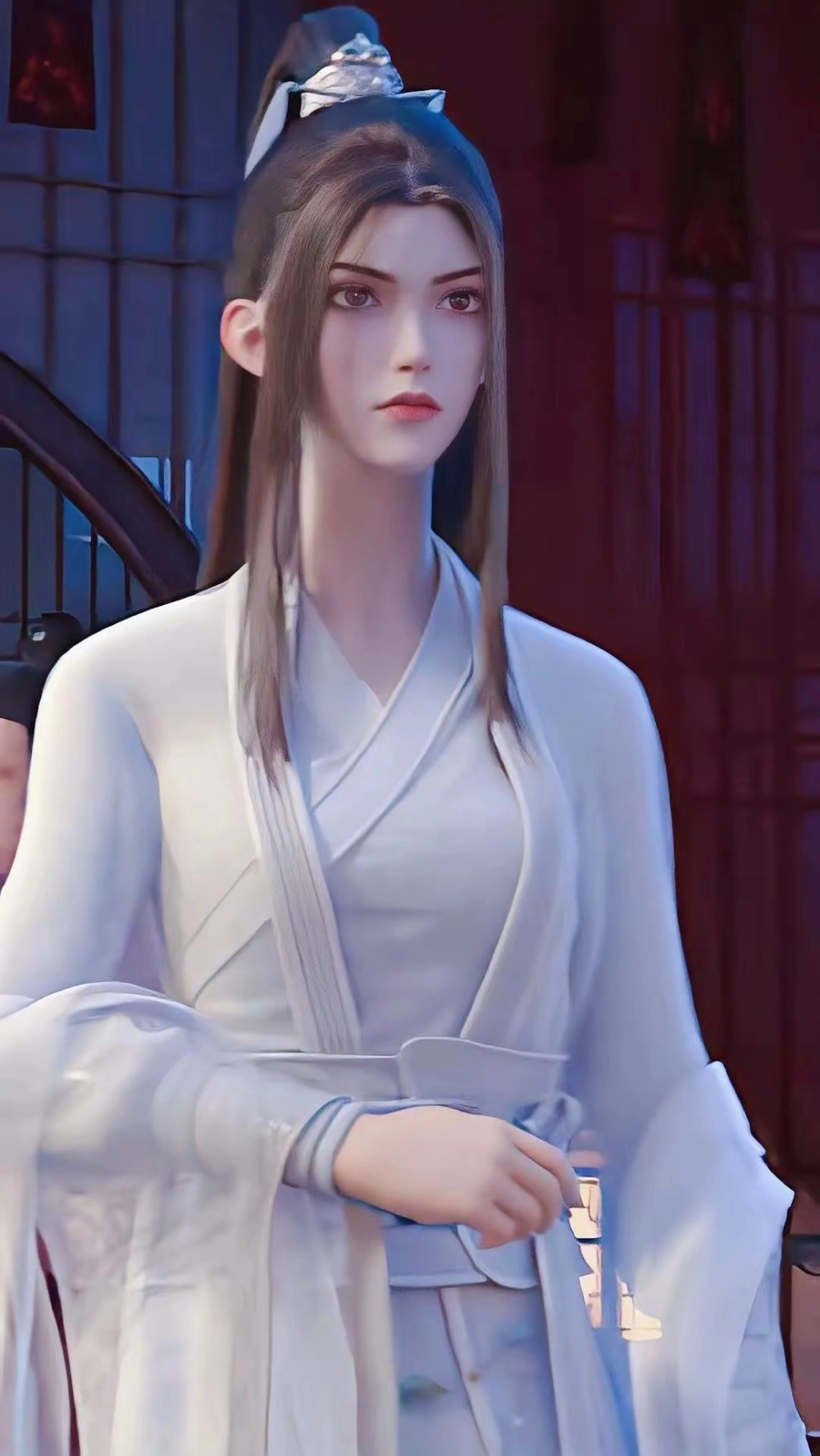 Hình ảnh Phương Thanh Tuyết đẹp lung linh trong trang phục tím