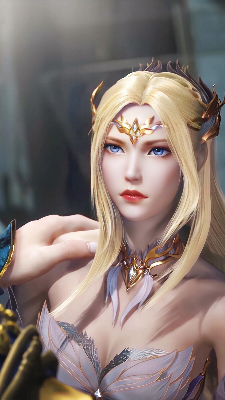 Thiên Nhận Tuyết đẹp mang khí chất nữ thần