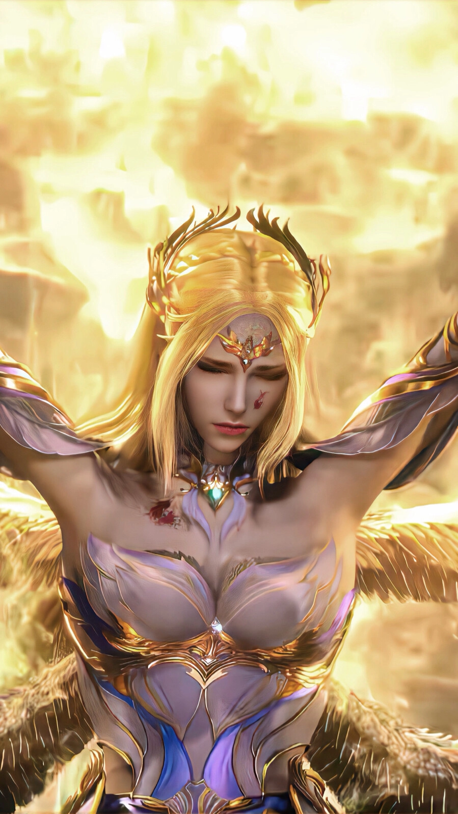 Thiên Nhận Tuyết art tinh xảo đậm chất thần