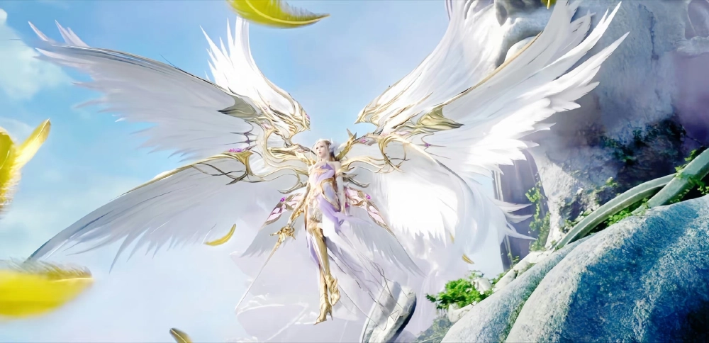 Thiên Nhận Tuyết thành thần toát lên uy áp