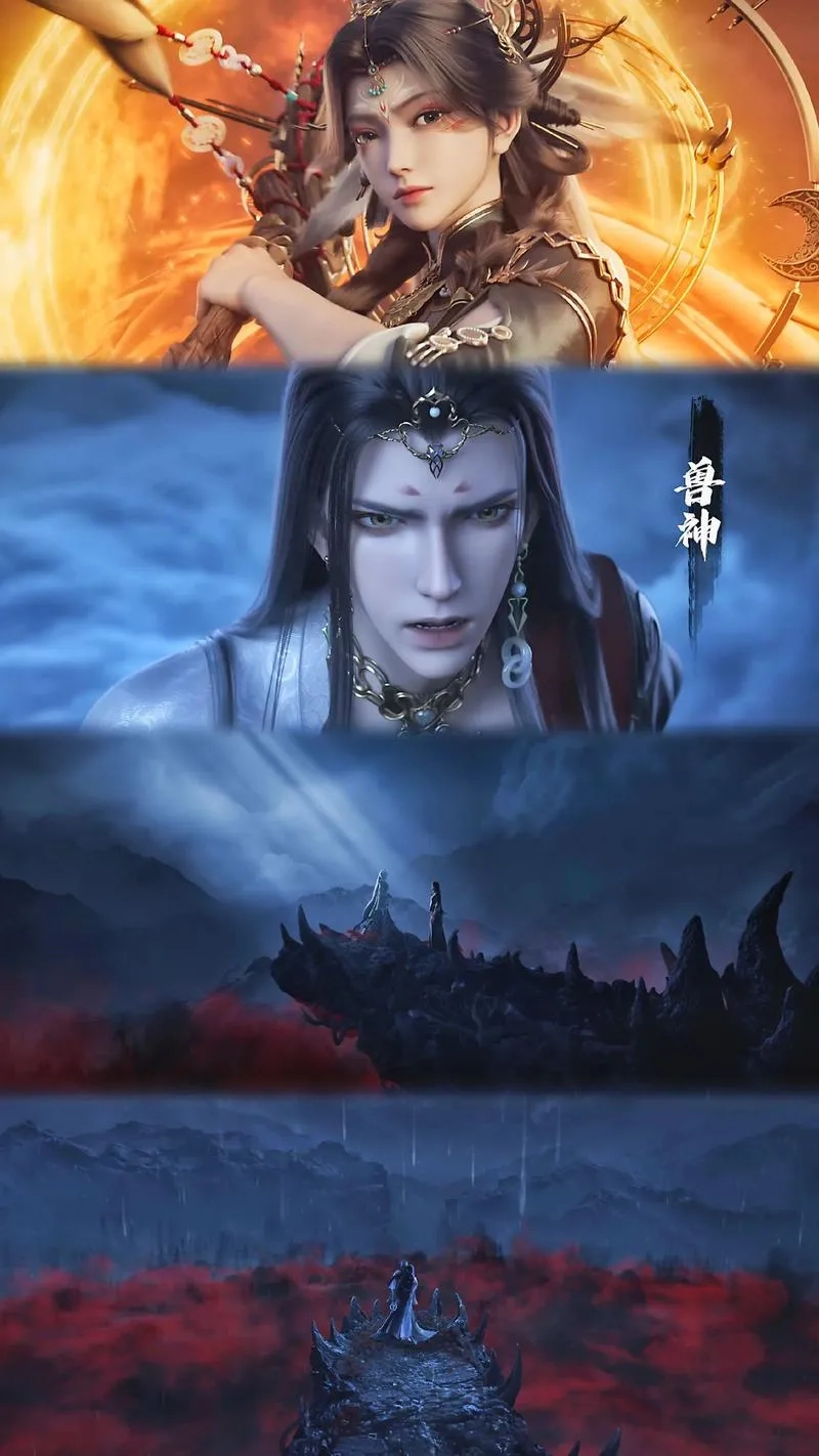 Thực thể Thú Thần bất tử mang oán khí