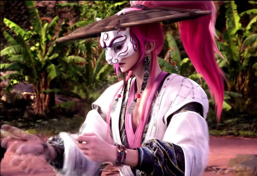 Thương Nguyên Tổ Sư huyền thoại đứng trên đỉnh núi tuyết