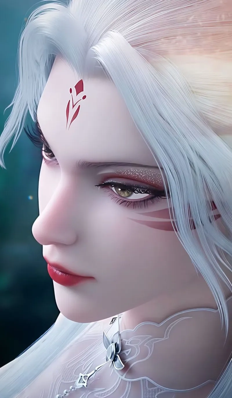 Nét ngầu Tiểu Bạch Cửu Vĩ Thiên Hồ trắng