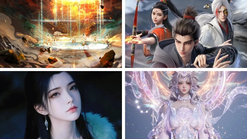 Thư viện ảnh nhân vật anime Trung Quốc chất lượng