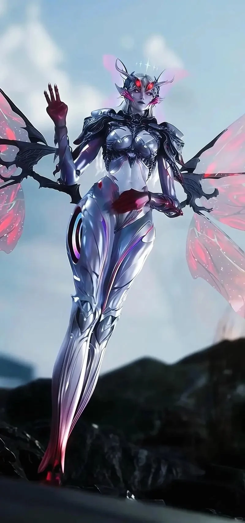 Hình tượng Y Lâm Na hoạt hình sinh động