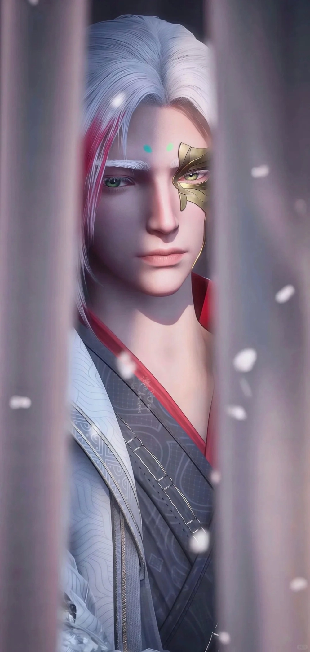 Cảnh tượng Yến Tẫn cứu Mạnh Xuyên khỏi hiểm nguy