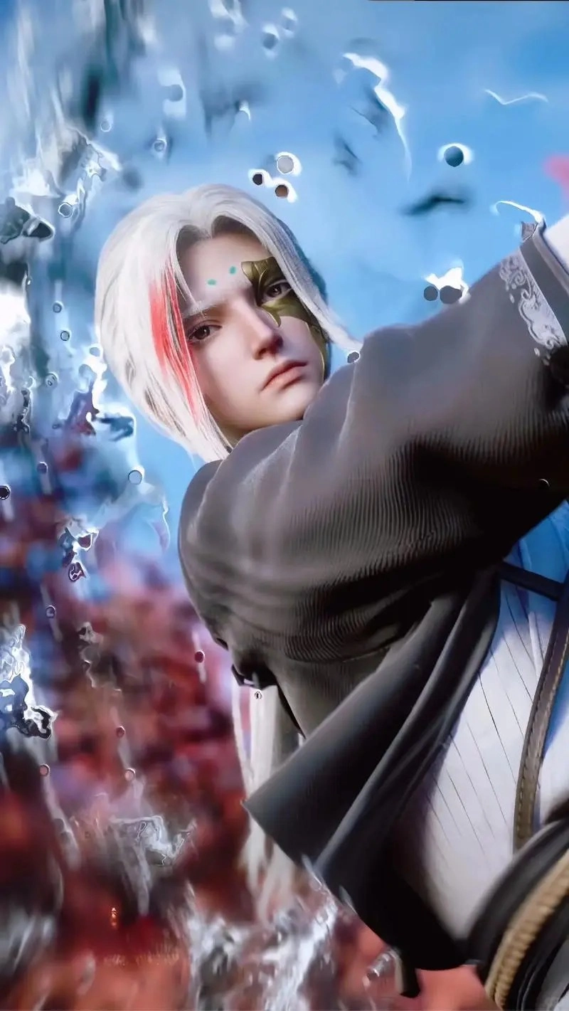 Hình ảnh Yến Tẫn và cha trong phân đoạn cảm động