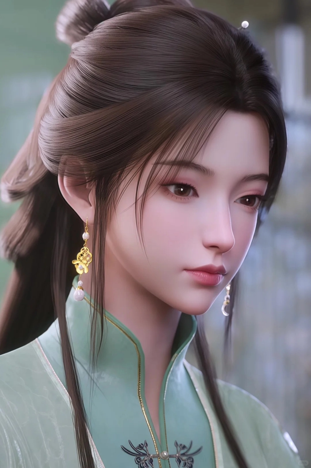 Fanart Yên Thủy Nhất mang phong cách nghệ thuật hiện đại