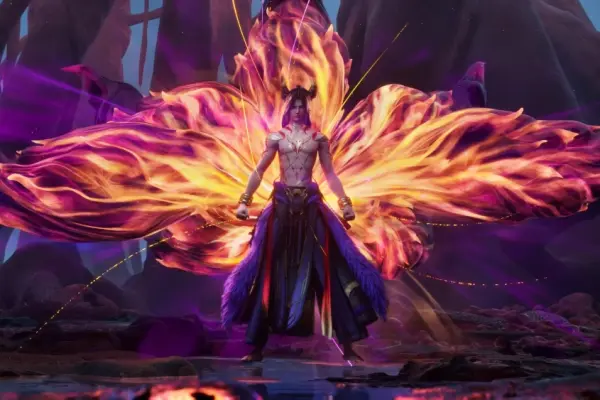 40+ hình ảnh Bạch Hồ Yêu Vương thi triển yêu thuật