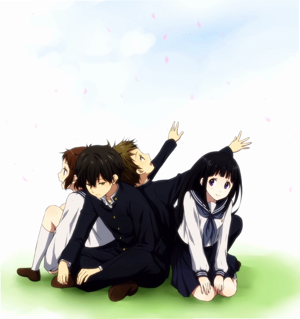 Ảnh anime Hyouka cực ngầu của nhân vật chính Oreki
