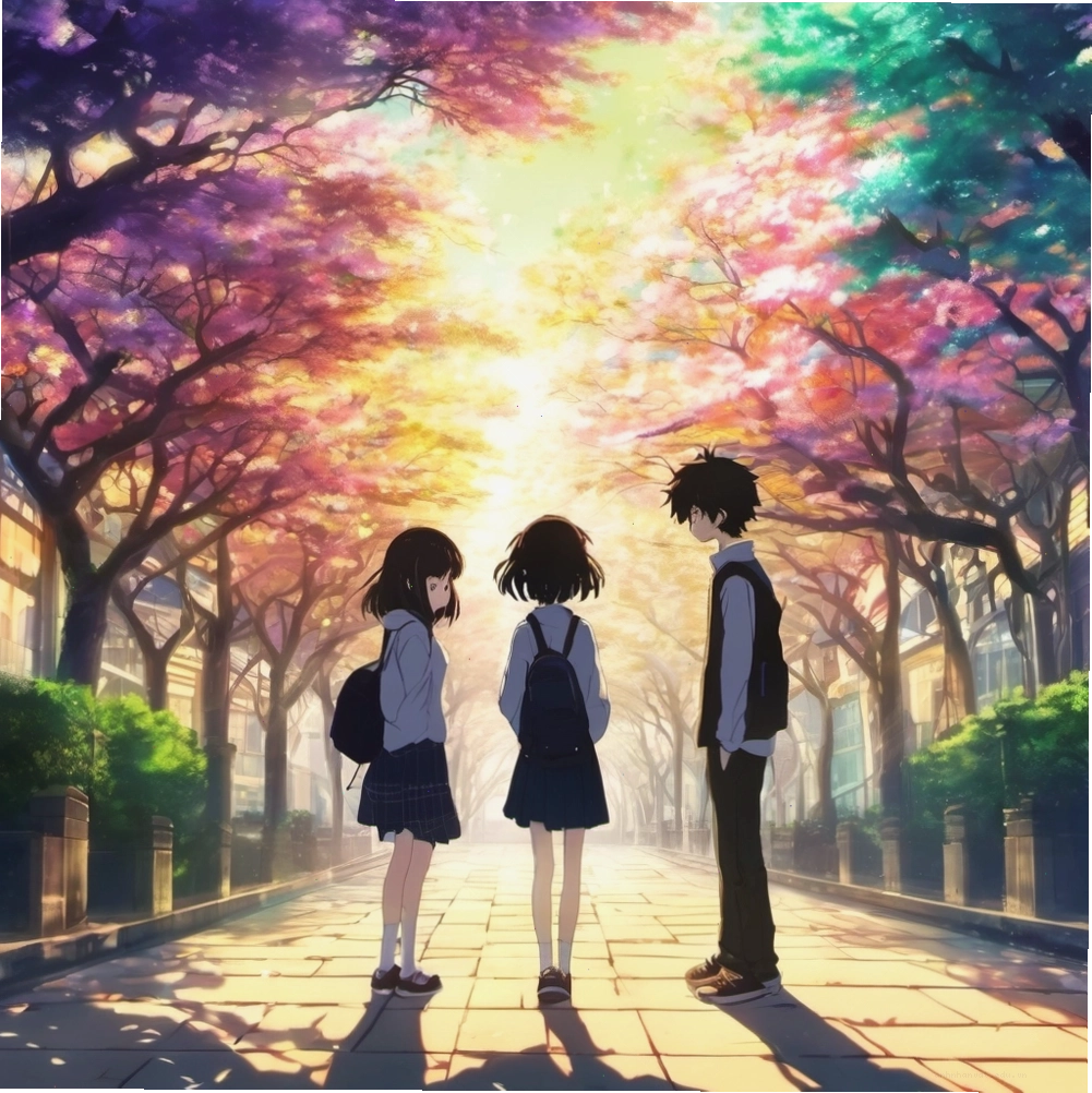 Ảnh anime Hyouka full HD đẹp mắt với cảnh quan mùa thu