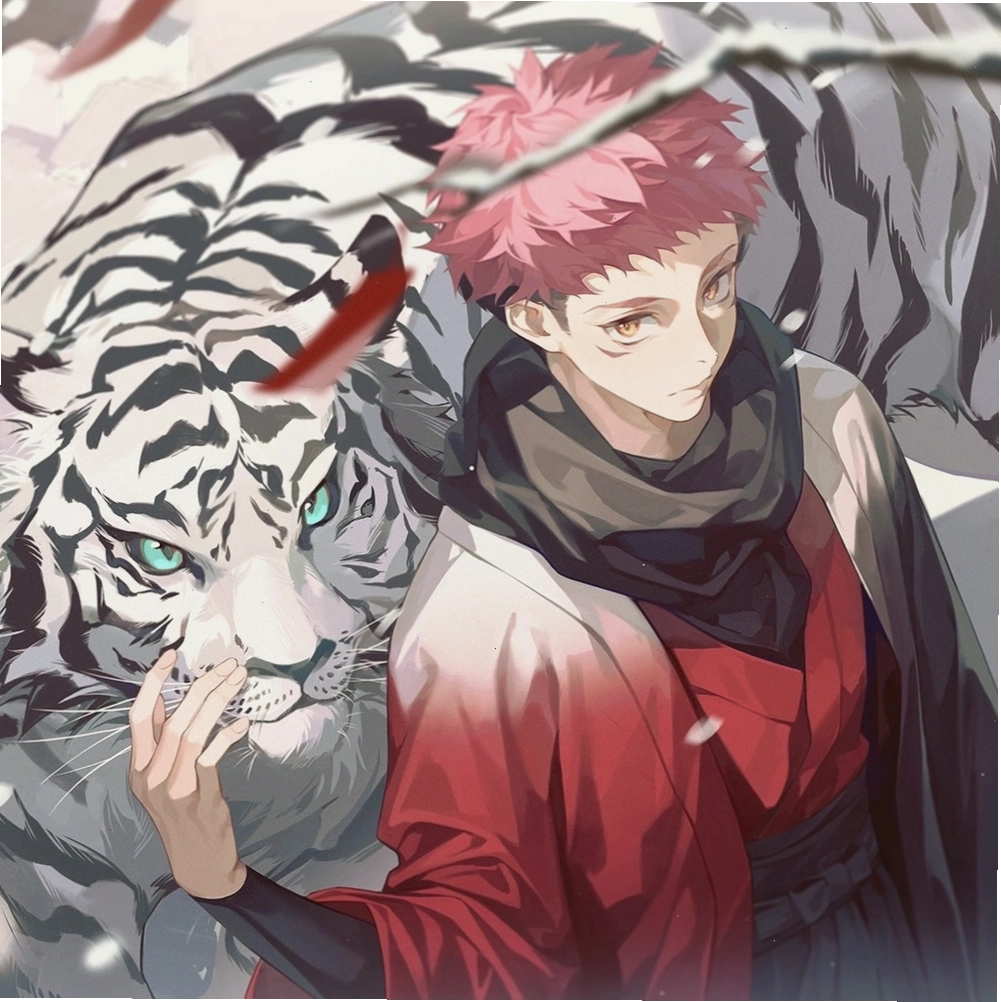 Ảnh anime Itadori Yuji đẹp với biểu cảm lạnh lùng