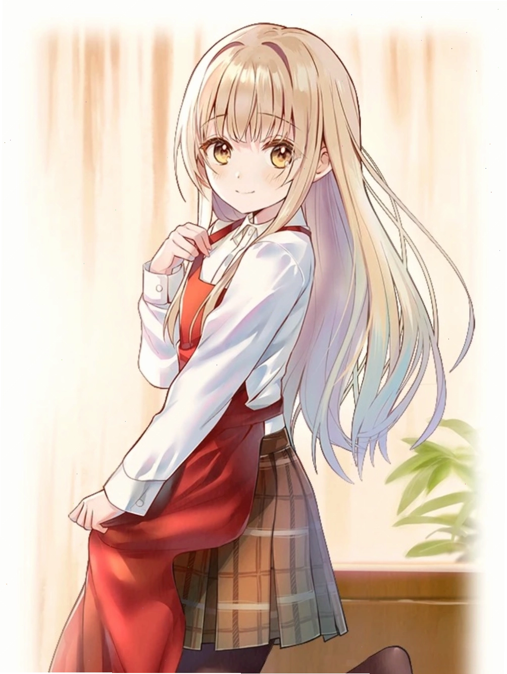 Ảnh anime Mahiru Shiina với đôi mắt biết nói