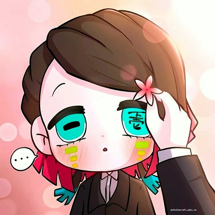 Ảnh anime nam ác quỷ chibi dễ thương với đôi mắt to tròn