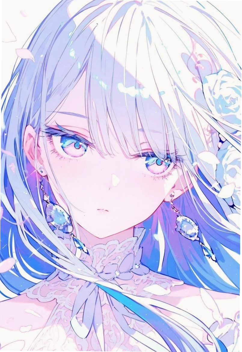 Ảnh anime nữ đẹp, xinh gái với ánh mắt hút hồn
