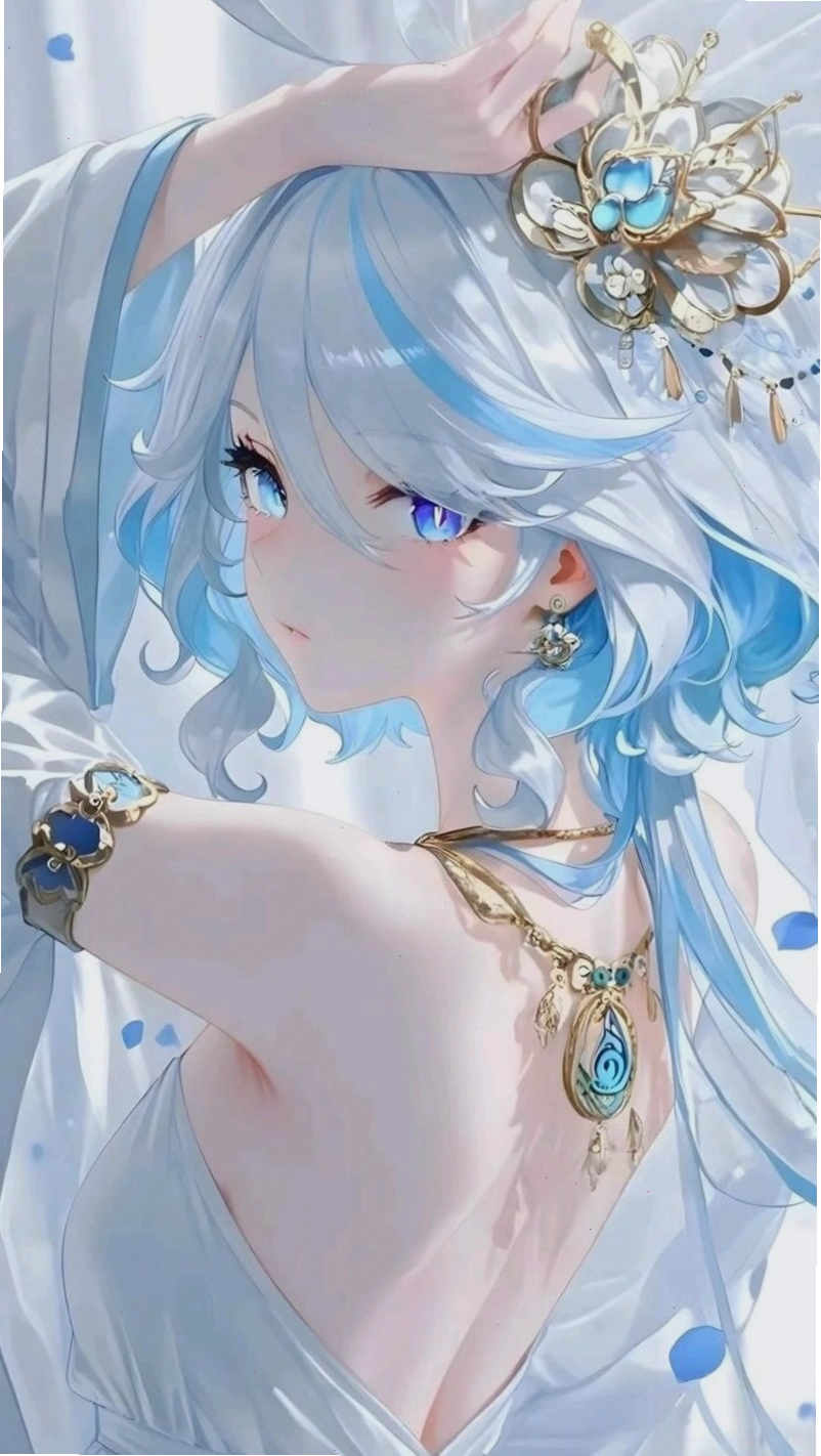 Ảnh anime nữ đẹp, xinh gái với nụ cười tỏa nắng