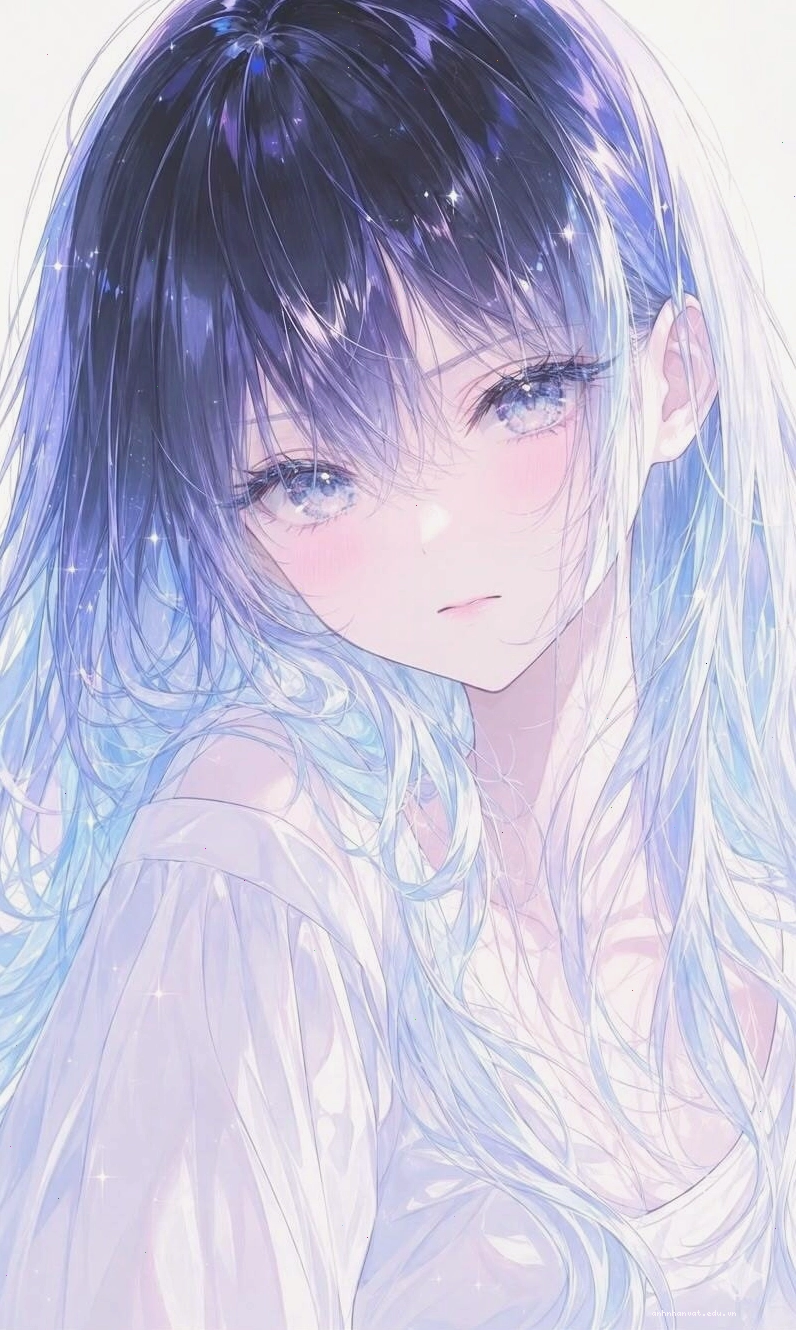 Ảnh anime nữ đẹp, xinh gái với phong thái tự tin