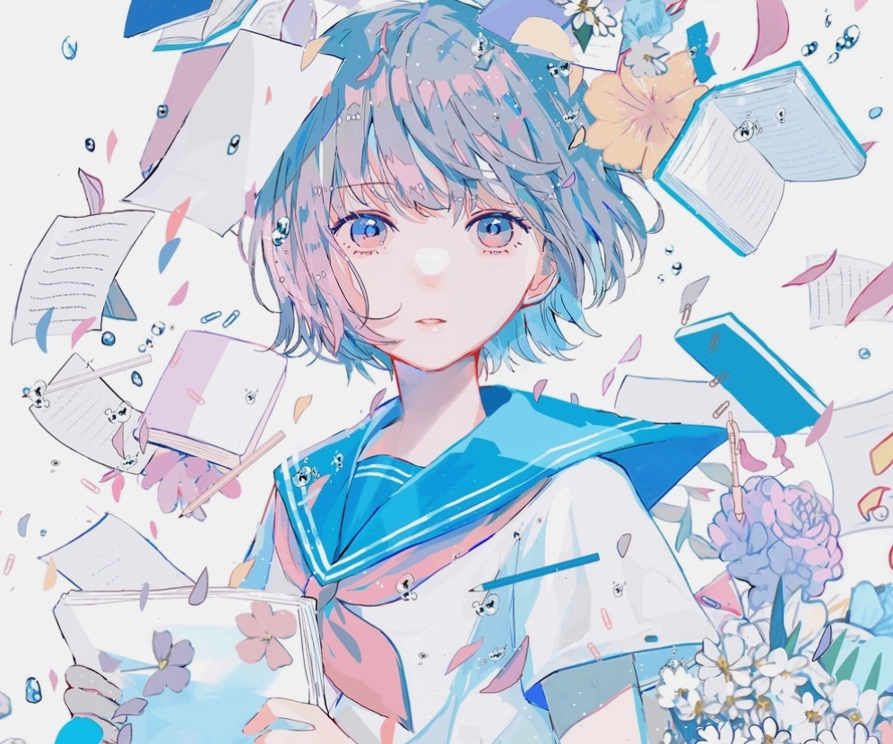 Ảnh anime nữ lạnh lùng vô cảm ngầu