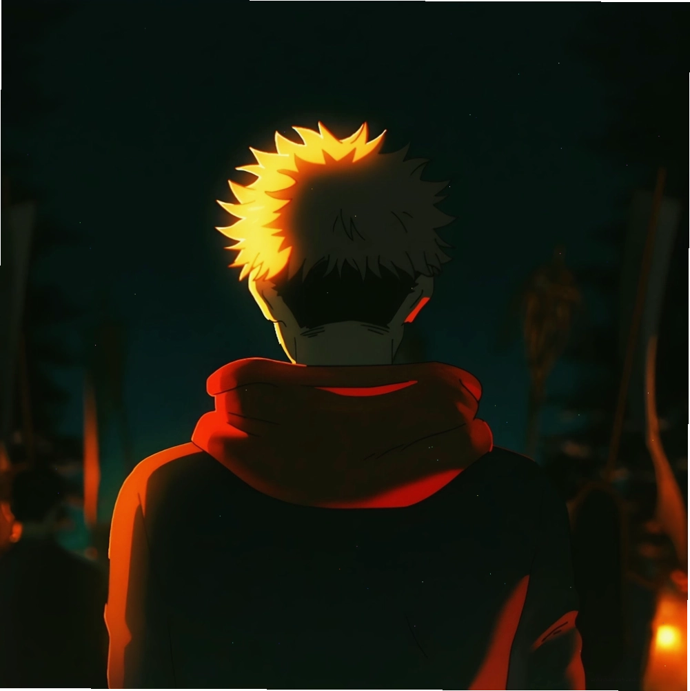 Ảnh anime Yuji siêu ngầu với khí chất bùng nổ