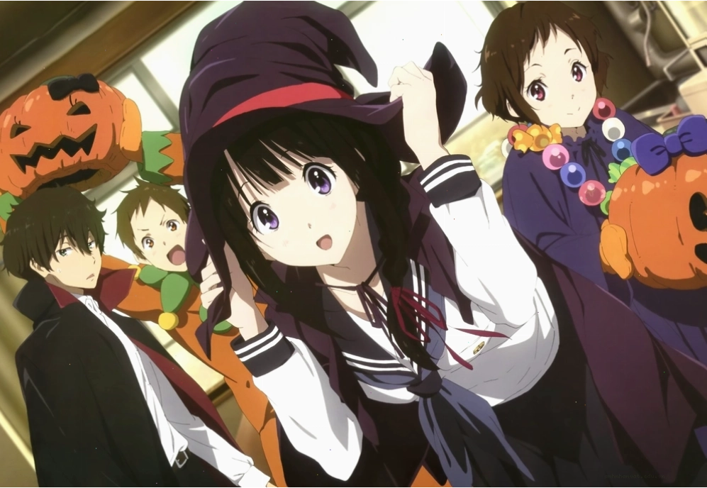 Ảnh Hyouka anime phong cách nhẹ nhàng và mơ mộng