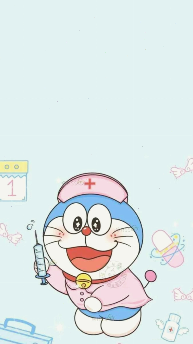 Ảnh mèo máy Doremon dễ thương nhất