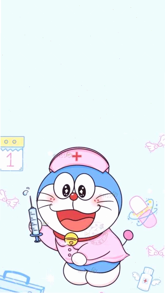 Ảnh mèo máy Doremon dễ thương nhất