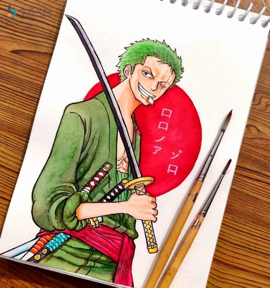 Ảnh minh họa cách vẽ tranh anime đơn giản cho người mới tập vẽ