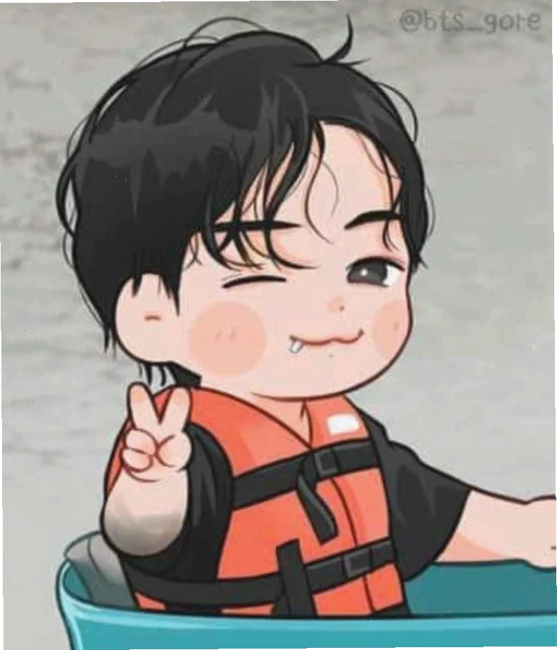 Ảnh nam chibi với trang phục phong cách