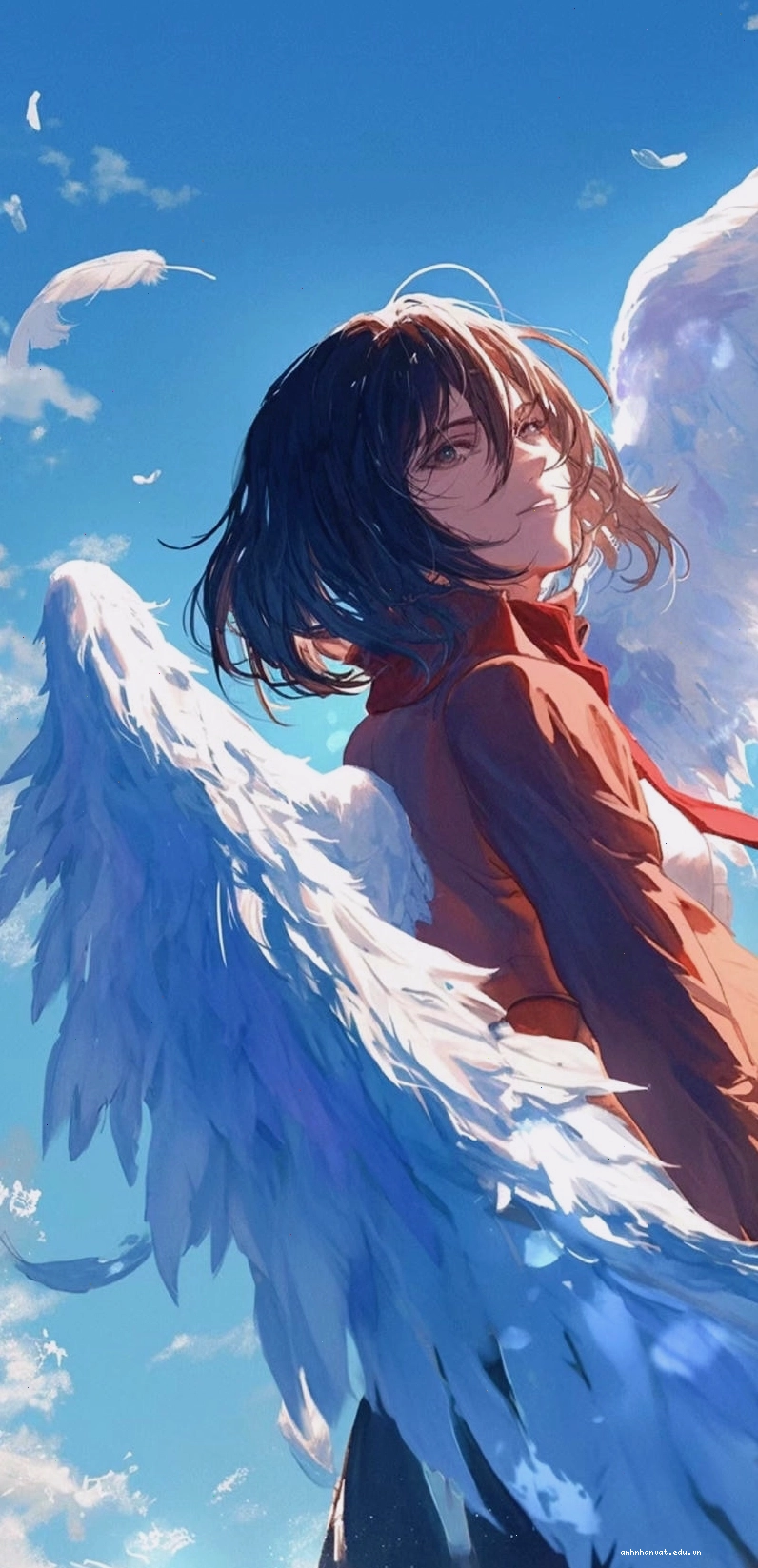 Ảnh nền Mikasa Ackerman Chibi Full HD