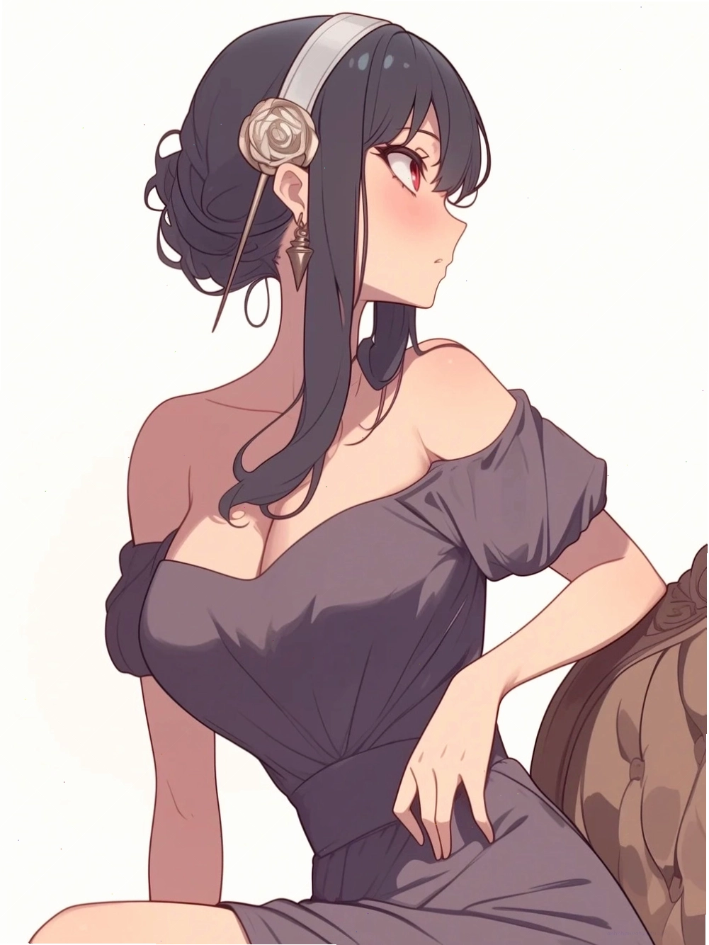 Ảnh waifu 4k ấn tượng với phong cách chiến binh mạnh mẽ