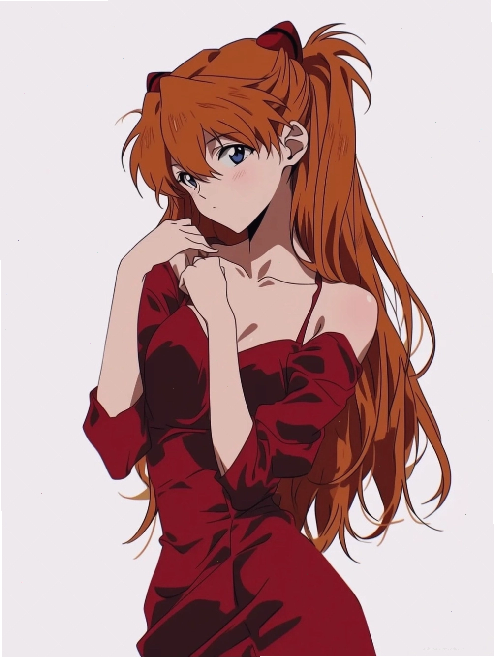 Ảnh waifu 4k với biểu cảm quyến rũ và bí ẩn