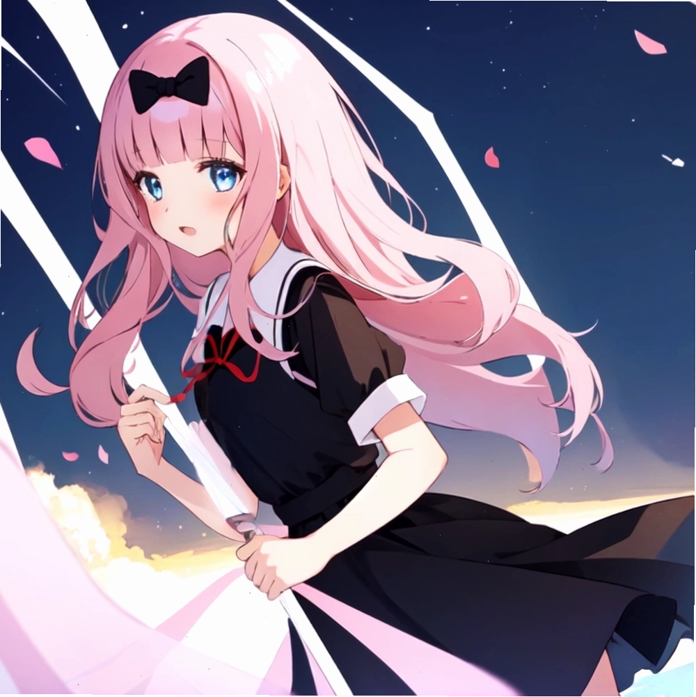 Ảnh waifu anime độc đáo với thiết kế cá tính