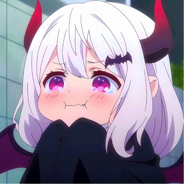 Anime nam ác quỷ chibi dễ thương với biểu cảm ngộ nghĩnh